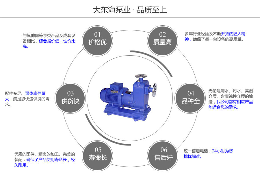 大東海泵業自吸式磁力泵質量保證圖