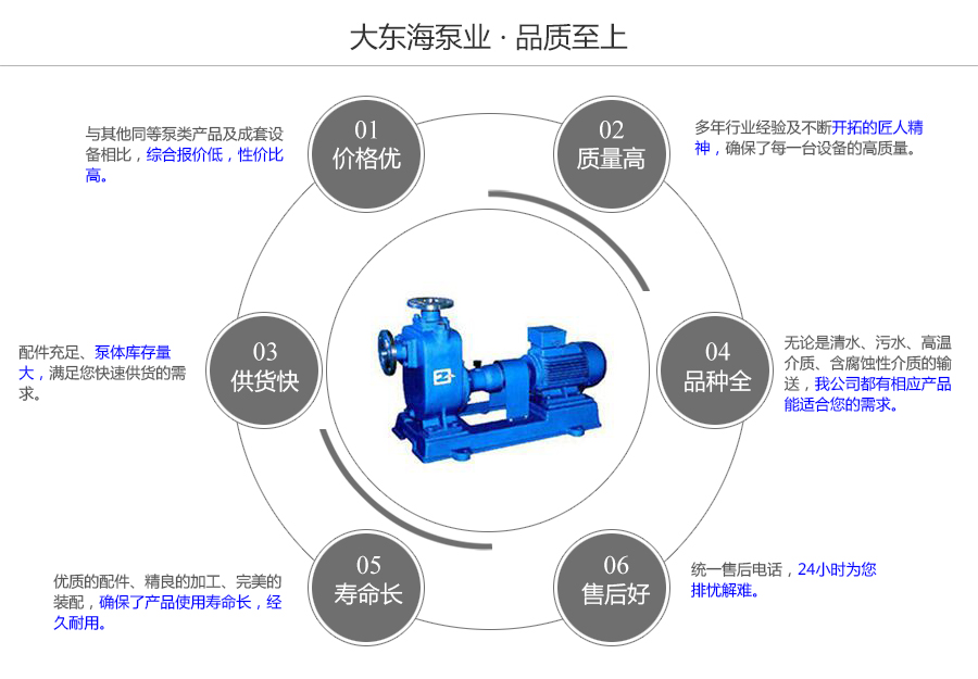 大東海泵業(yè)ZX型自吸泵質(zhì)量保證圖