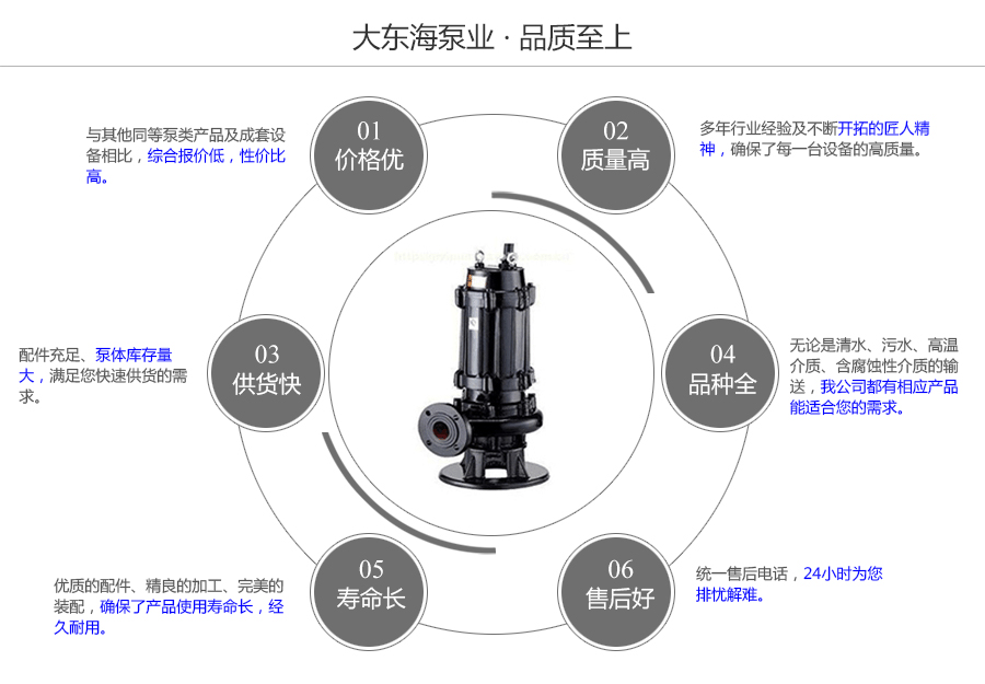 大東海泵業潛水污水泵質量保證圖